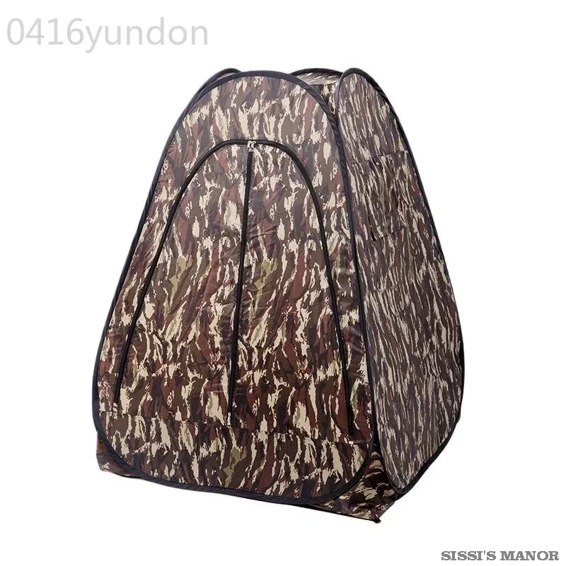 

Single Person Pop Up Outdoor Photography Tent Watching Bird Portable Privacy Camouflage Dressing Shower Fishing Changing Shed