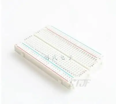 1pcs DIY 400 Points Solderless Bread Board Breadboard 400 PCB Test Board for ATMEGA PIC   UNO