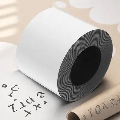 تسميات مغناطيسية قابلة للمسح 50 مم متعددة الأغراض يمكنك صنعها بنفسك علامات أسماء للمنزل والمكتب والفصول الدراسية بطاقات مغناطيسية كبيرة فارغة #6