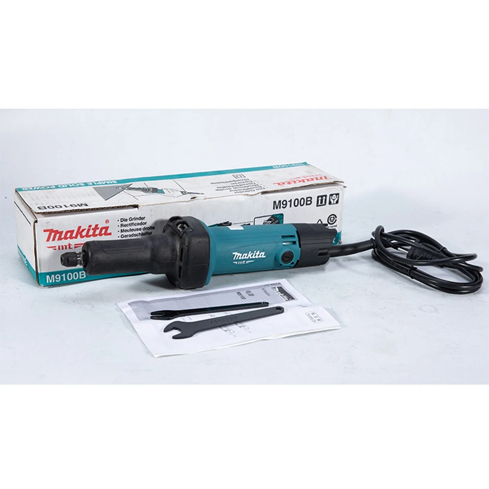 Japan Makita M9100B Electric Grinde Metal Grinding Machine Straight Mill 33000rpm High-speed Electric Mill 480W 20MM Power Tools