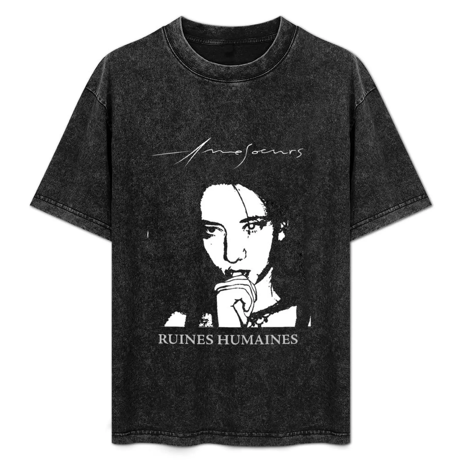 

Amesoeurs - Ruines Humaines - post punk T-Shirt Sports Basic Short Sleeve T-Shirt