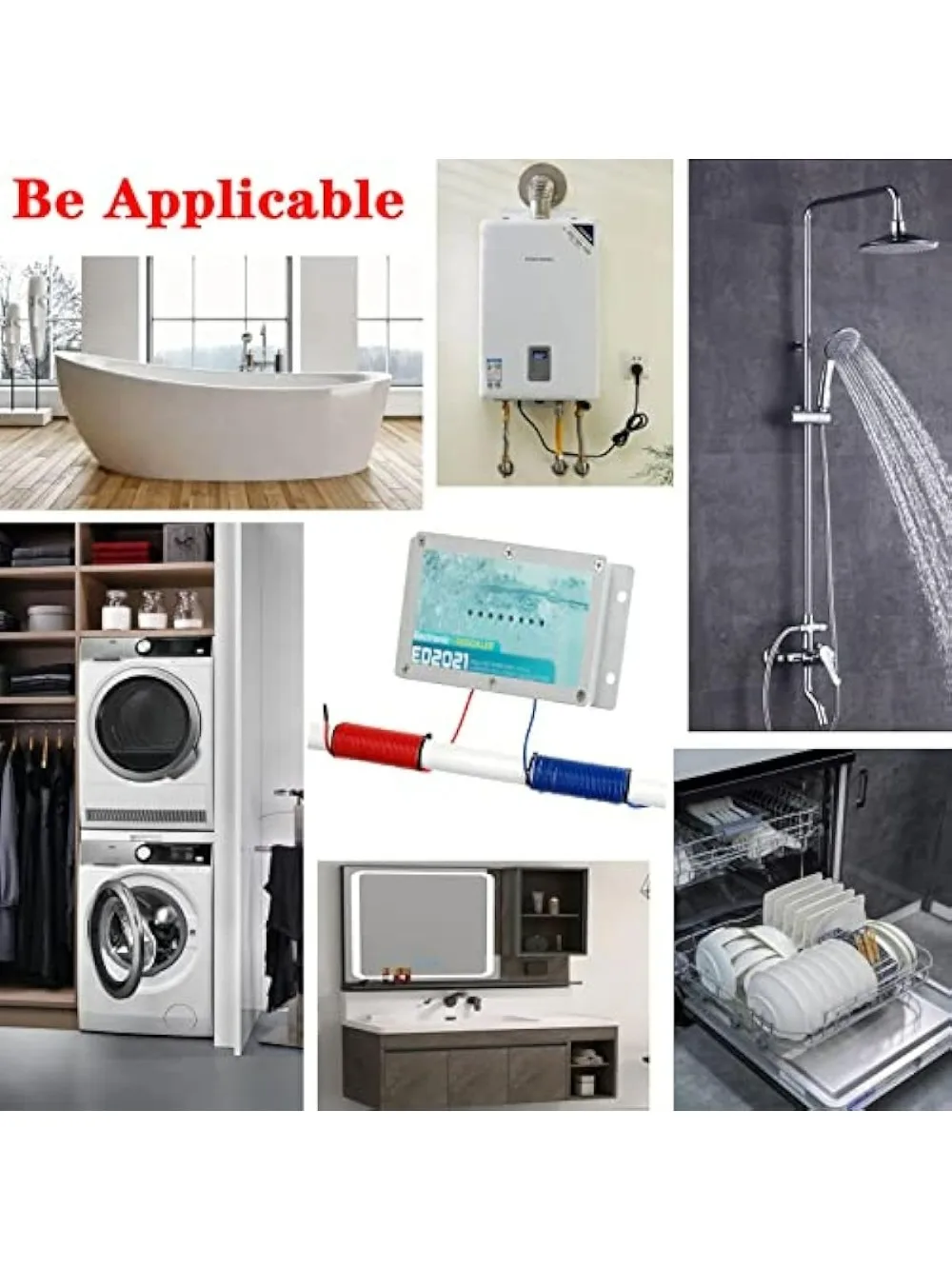 Système de détartrant d'eau électronique détartrant d'eau électronique élimine les impuretés du calcaire eau potable saine