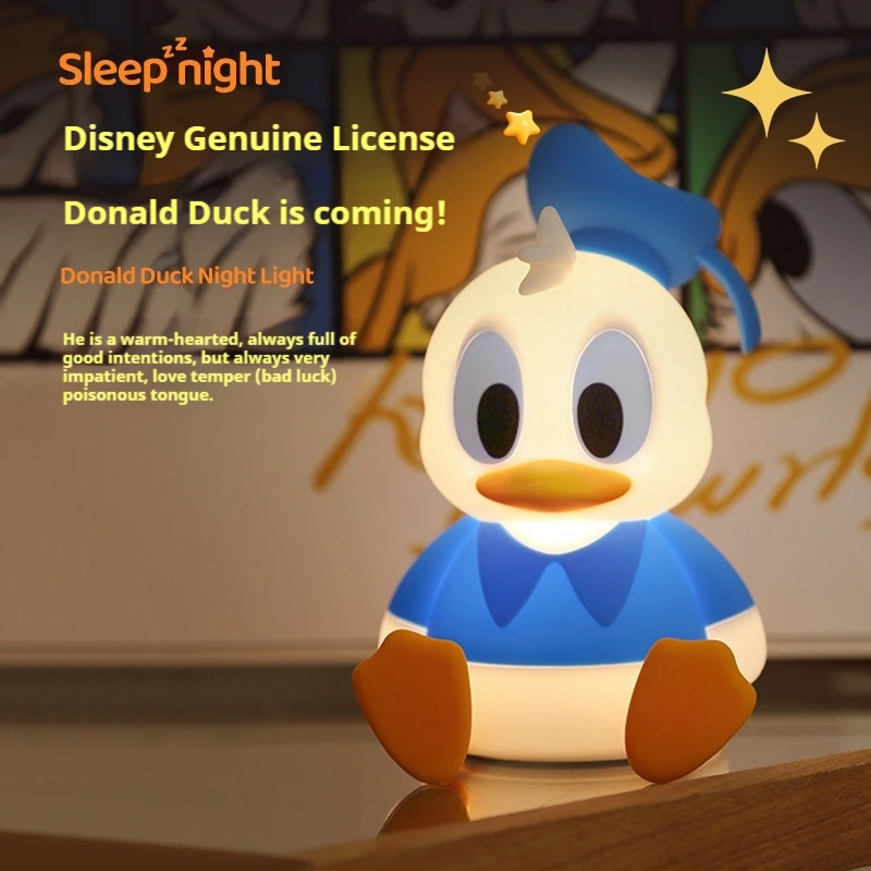 Donald Duck Nightlight Christmas Presents Lovely Practical Creative Birthday Gift Cute Figure Creative Kawaii Model Doll Toys