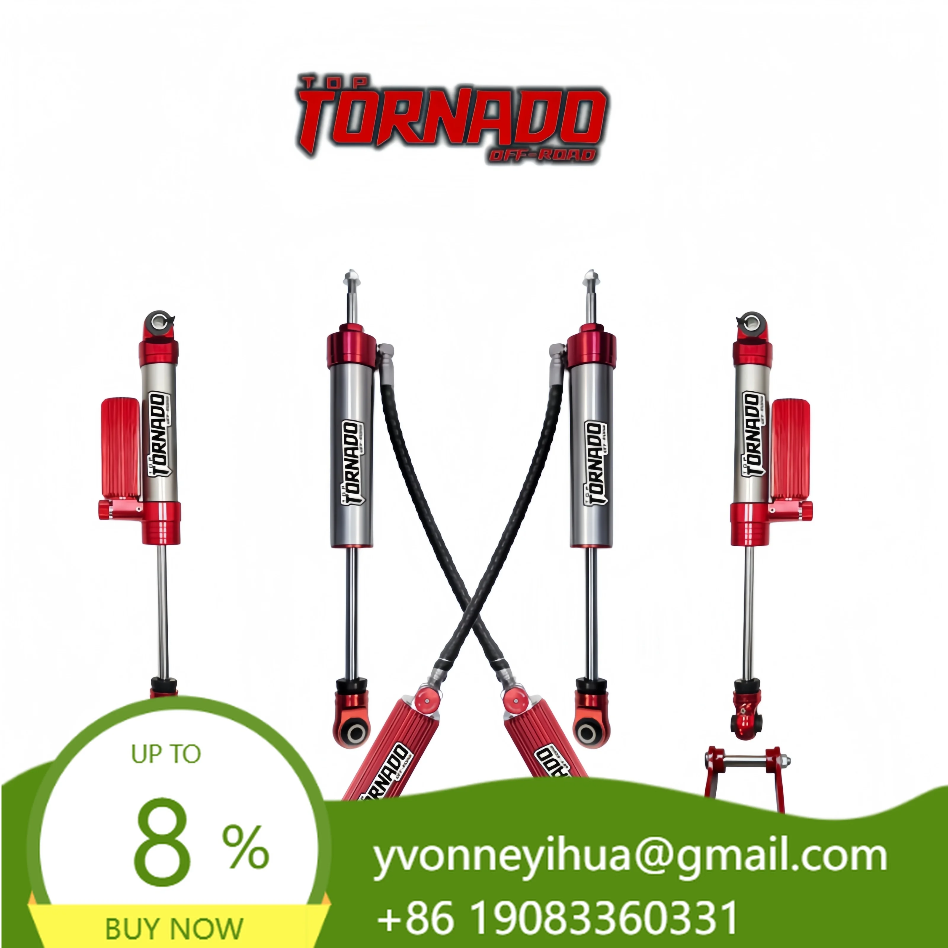 High-quality 4x4 Off-road Nitrogen Compression Rebound Adjustable Suspension Lift Kit For Nissan Navarre D21/D22