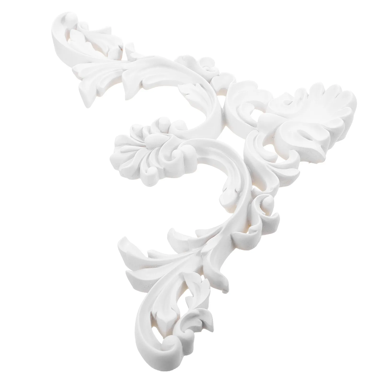 Ceiling Molding Corners Trim 8.1x8.1 French Style Floral Ceiling Medallion Corner Trim Decorative Wall Accent Wainscoting Panels