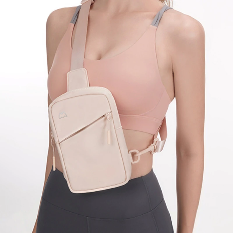 Mini bolso de hombro para hombre y mujer, bandolera deportiva pequeña, bolso de pecho informal para teléfono, bolso de viaje