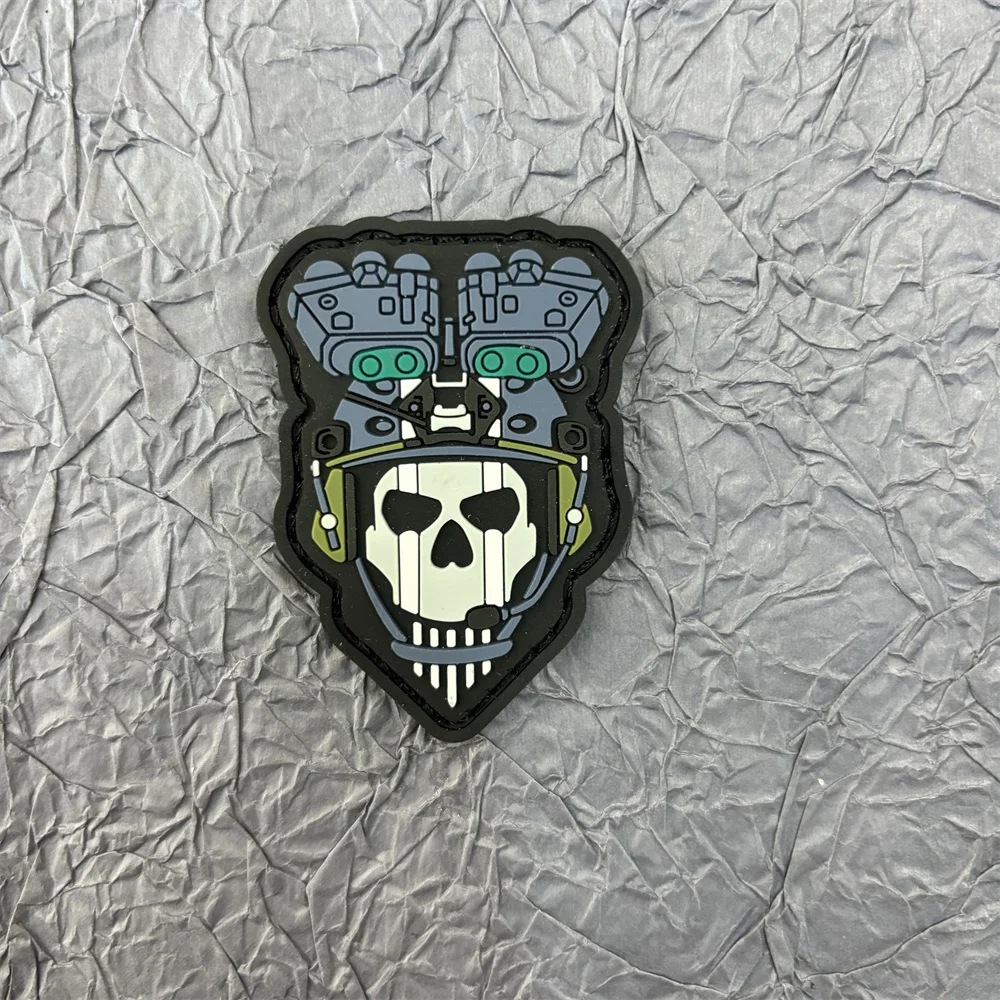 Call of Duty PVC Patch on Clothing Tactical Military Backpack Patches 3D Morale Badge Hook and Loop Stickers