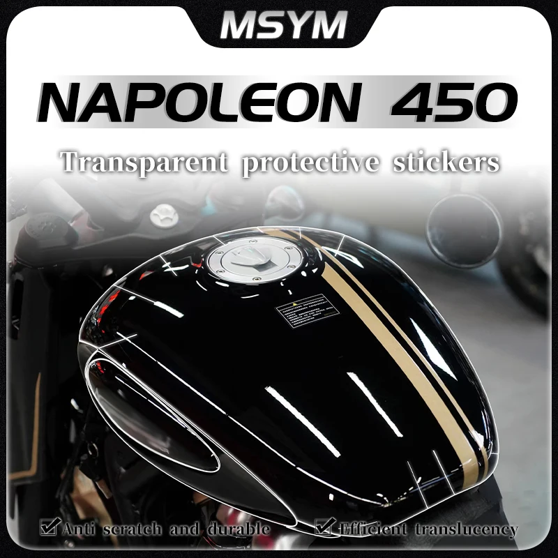 

For Banda NAPOLEON 450 napoleon 450 Napoleon450 Invisible car cover waterproof instrument film body fuel tank sticker accessorie