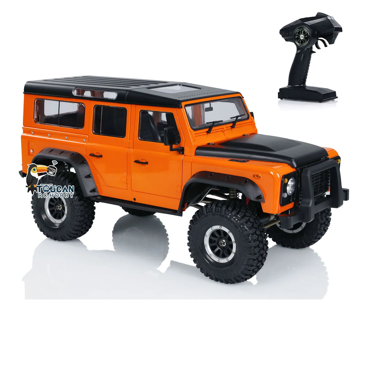 Toys 1/10 YIKONG RC Crawler 2Speed Radio Motor 4x4 Off Road Car Light TOUCAN Painted Finished Vehicle Model for Boys TH20700