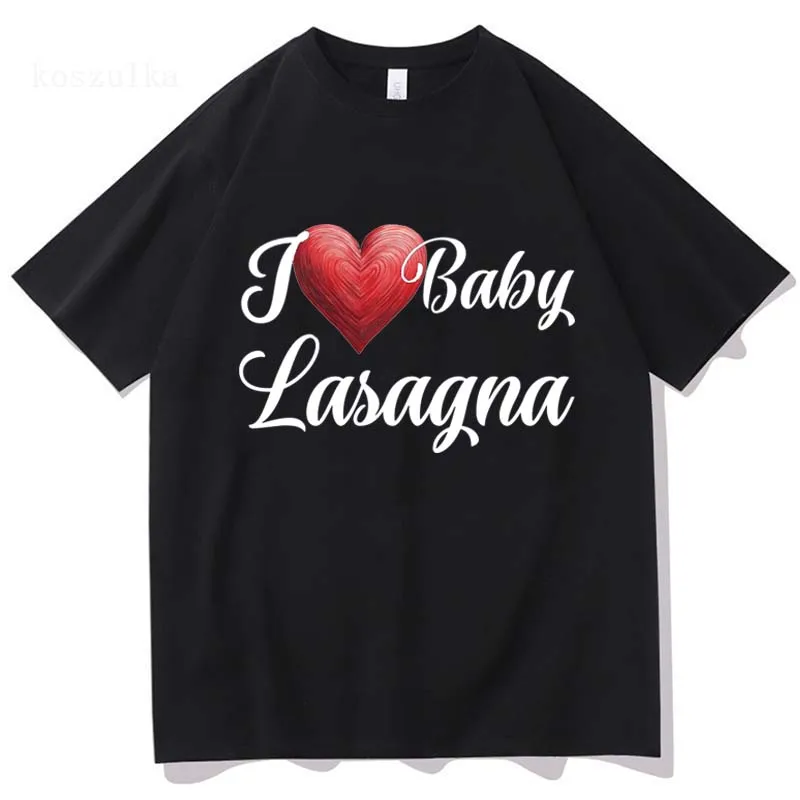 

Singer Baby Lasagna Print T-shirts Cotton Men/Women Casual Tee-shirt Meow Cat Please Meow Back Graphic Tshirts Camisas Summer