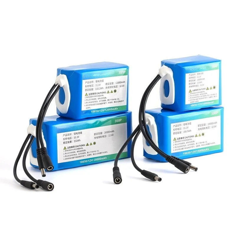 

18650 lithium battery pack Garden tools 12V battery pack Rechargeable lithium