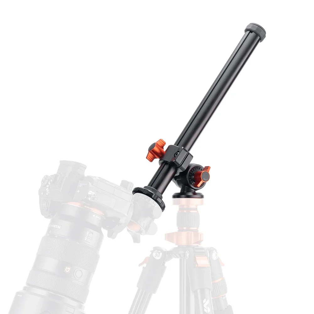 FF-HT348 Aluminum Alloy360 Degree Rotatable Multi-Angle Tripod Center Column with 3/8+1/4inch screw hole Locking System