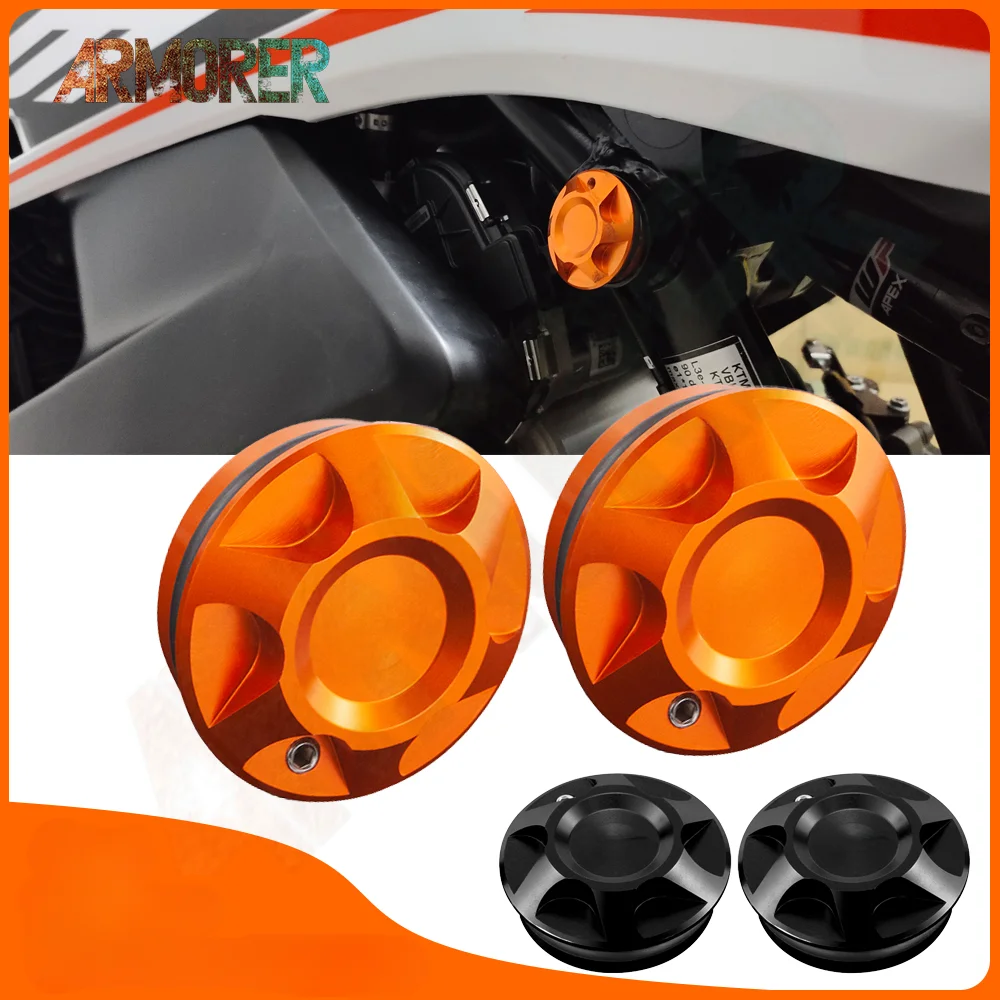 Motorcycle Accessories Frame Hole Insert Cap Carved Decorative Cover Plug For KTM 790Duke/L 890 Duke R 790 Adventure/R 2019 2020