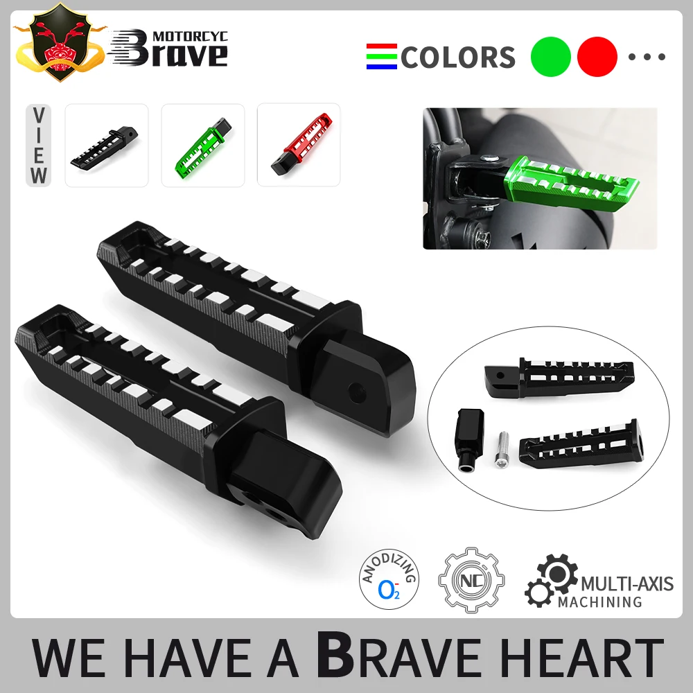 

For VERSYS 650 versys650 2010-2023 VERSYS 1000 versys1000 2012-2020 Motorcycle Footrest Foot Peg Pedal Accessories