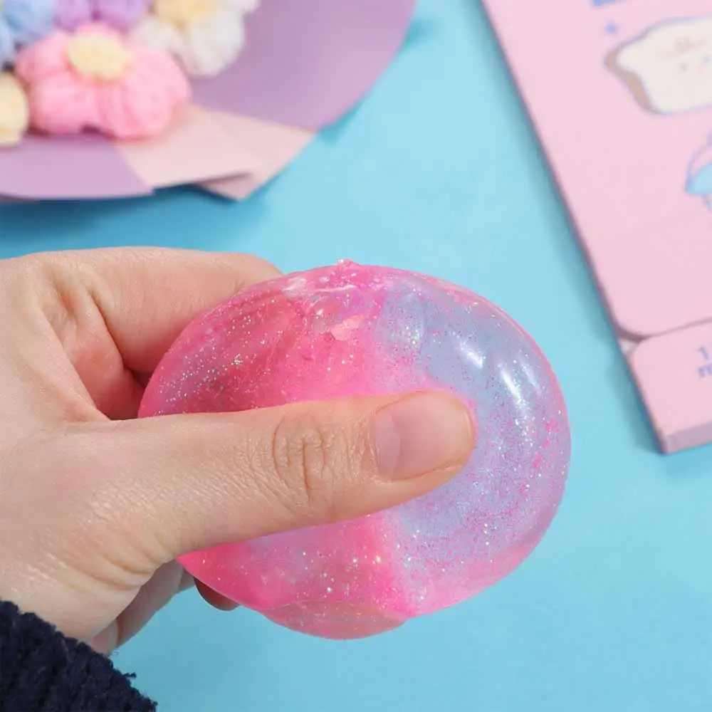 

Steamed Bun Crystal Steamed Bun Fidgets Toys Slow Rebound Gold Powder Simulation Steamed Bun Squeeze Toys Crystal Simulation