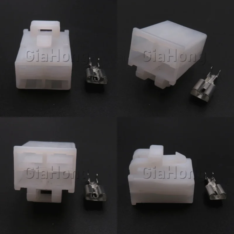 1 Set 4 Way Auto Accessories 7123-2446 AC Assembly High Power Large Current Socket With Terminal Car Unsealed Cable Connector