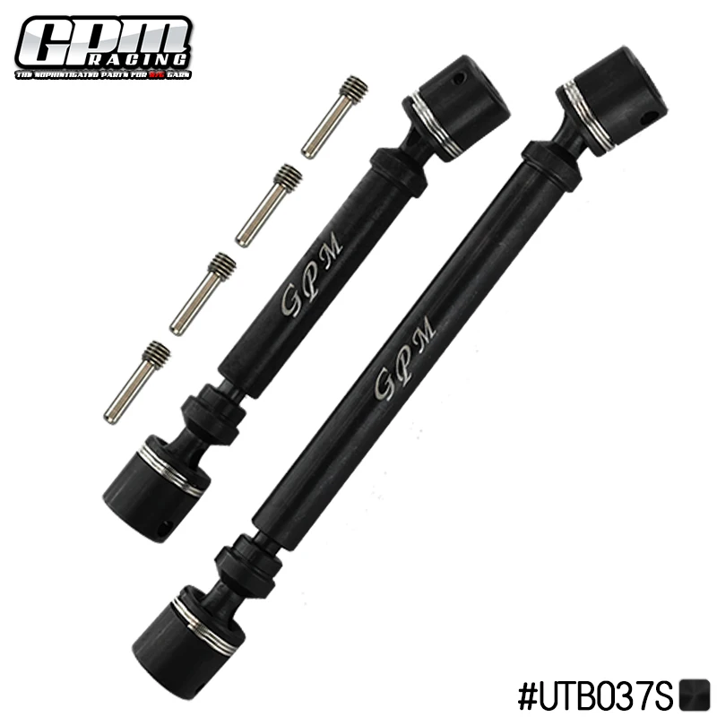 GPM Medium Carbon Steel Front Rear CVD Drive Shaft For AXIAL 1/18 UTB18 Capra