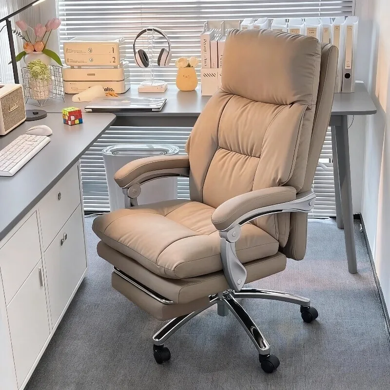 Swivel Recliner Office Chair Arm Luxury Comfortable Modern Ergonomic Office Chair Relaxing Conference Muebles Salon Furniture