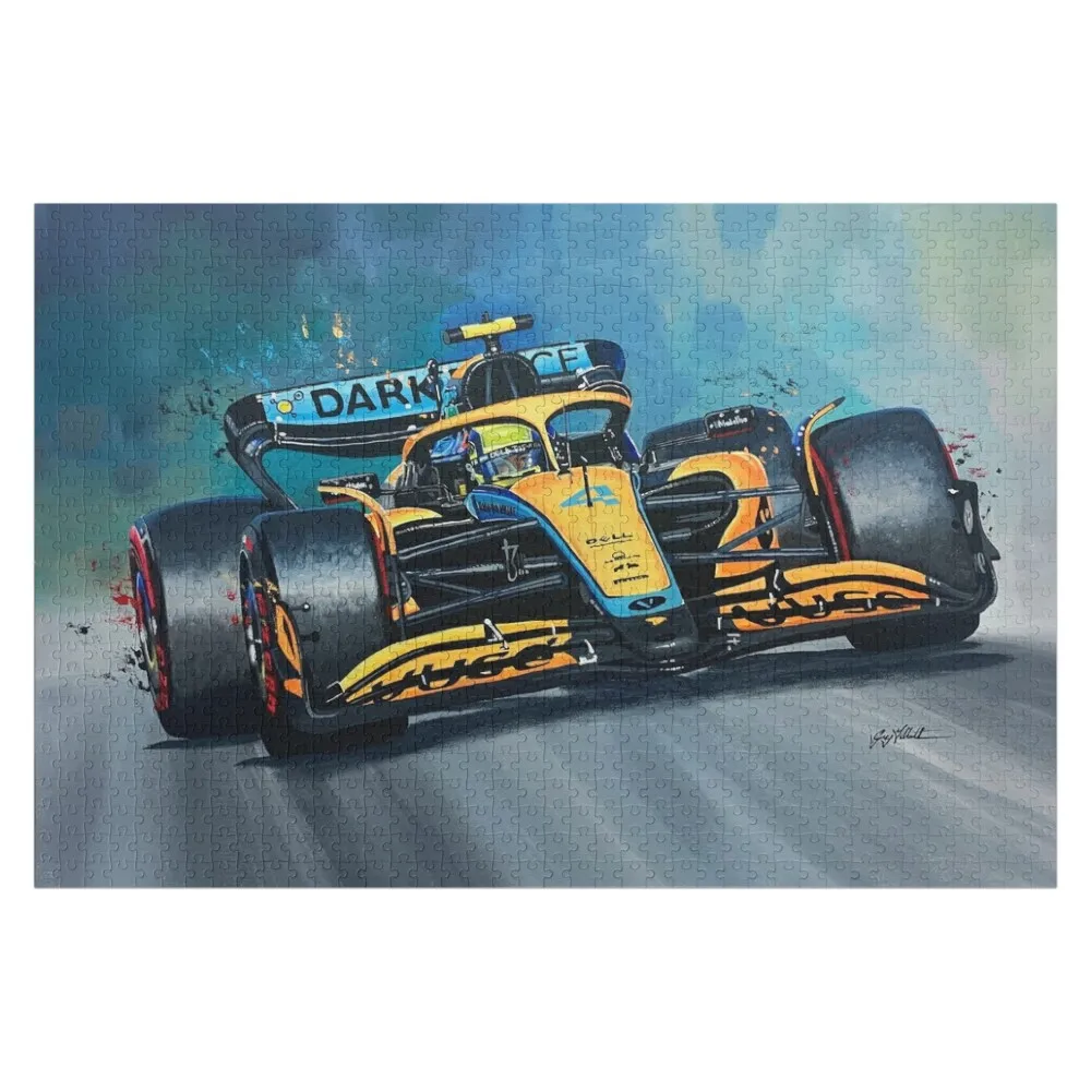 

LANDO NORRIS 2022 Jigsaw Puzzle Wooden Name Custom Personalized Novel Toys For Children 2022 Puzzle