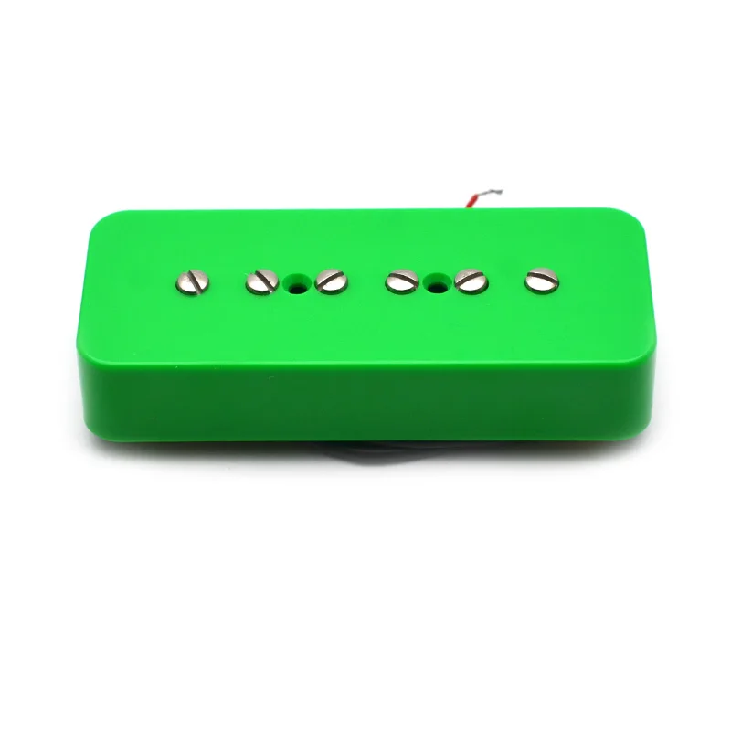 Single Coil Soap Bar Pickups For P-90 P90 Guitar Green