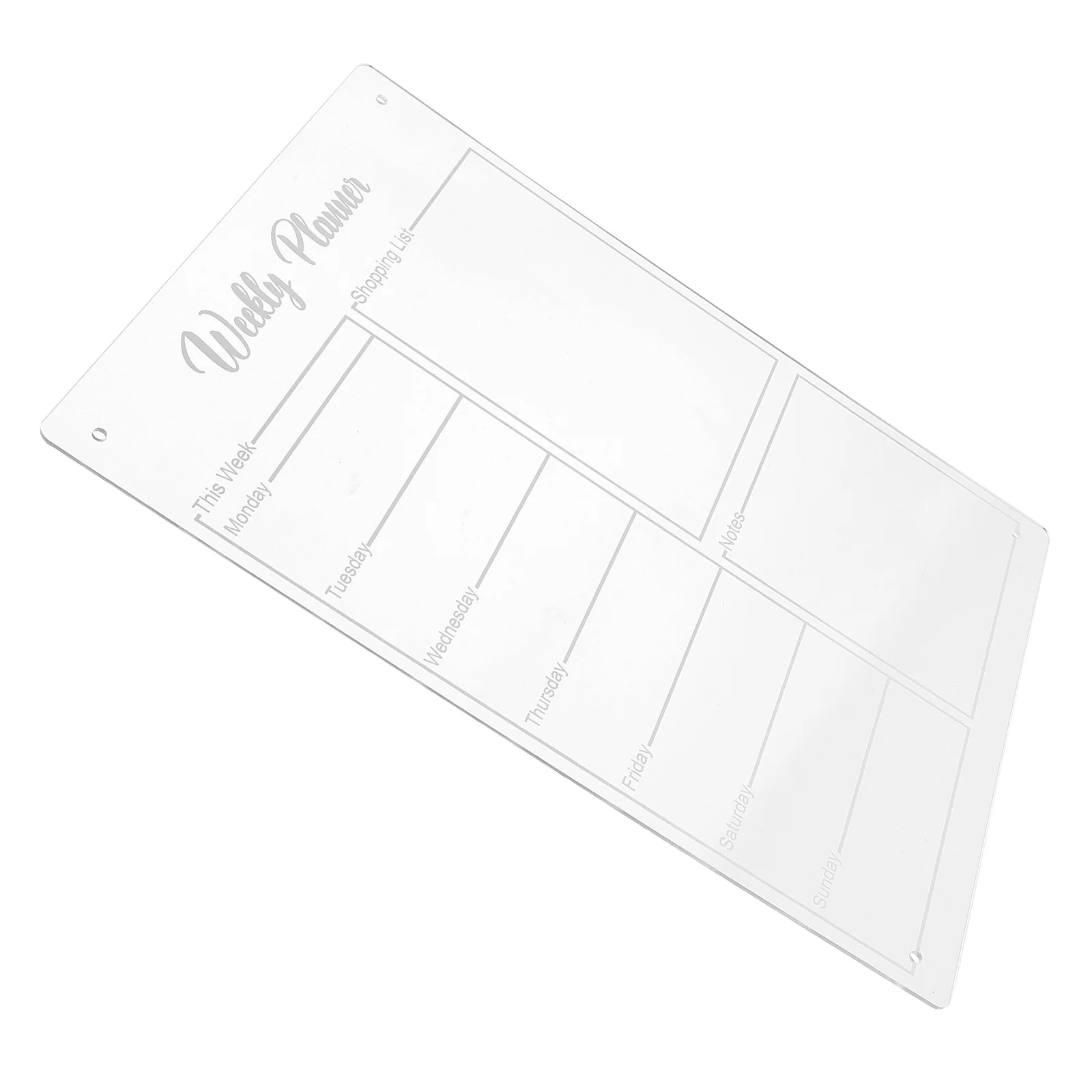 

Акриловый магнитный еженедельный календарь, доска для сухого стирания, планировщик расписания, органайзер для холодильника, список дел, кухонный планировщик еды