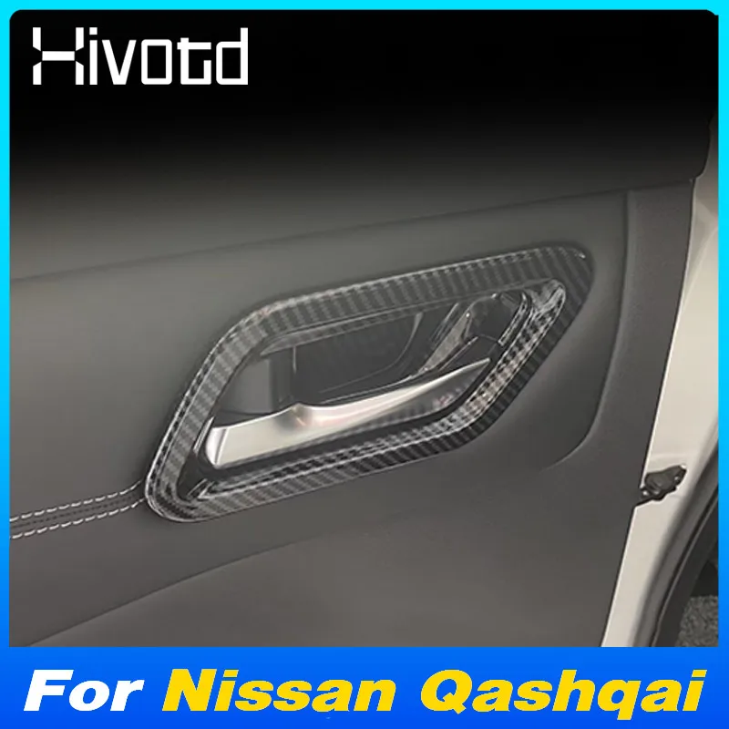

Накладки на внутреннюю дверь автомобиля, ручка чаши для Nissan Qashqai 2024, декоративные наклейки, модификация, аксессуары для защиты интерьера