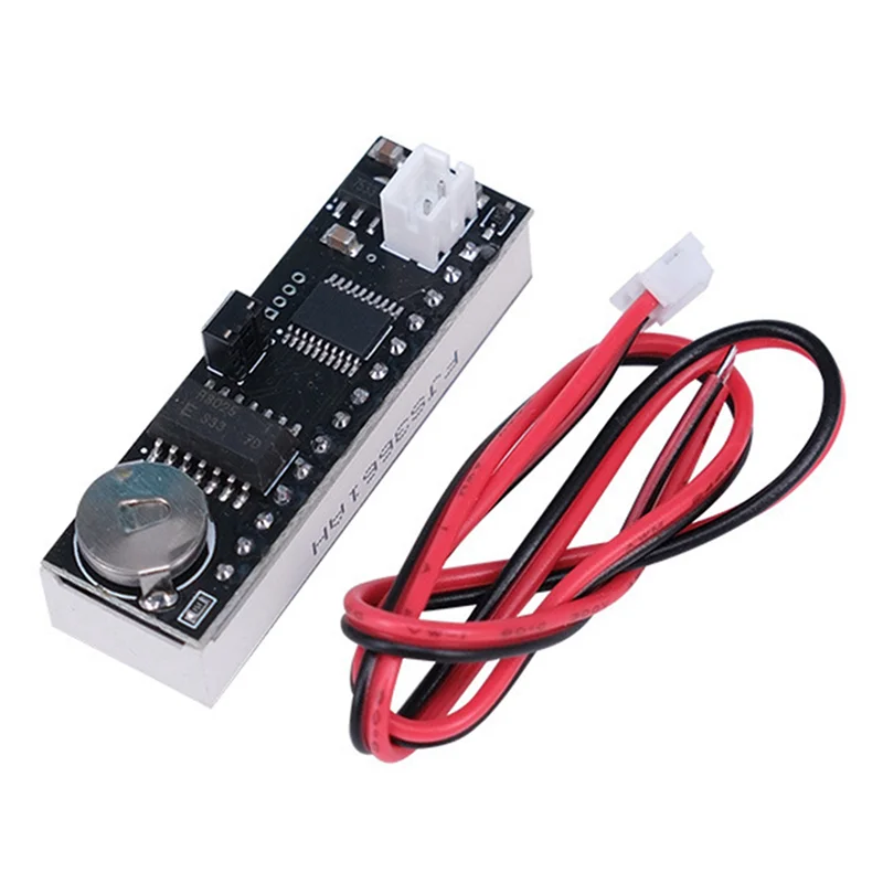 AB41-2Pc 0.36 Inch 6-Bit Clock LED Digital Electronic Clock W Second Display Module Power Off Memory Brightness Adjustment -B
