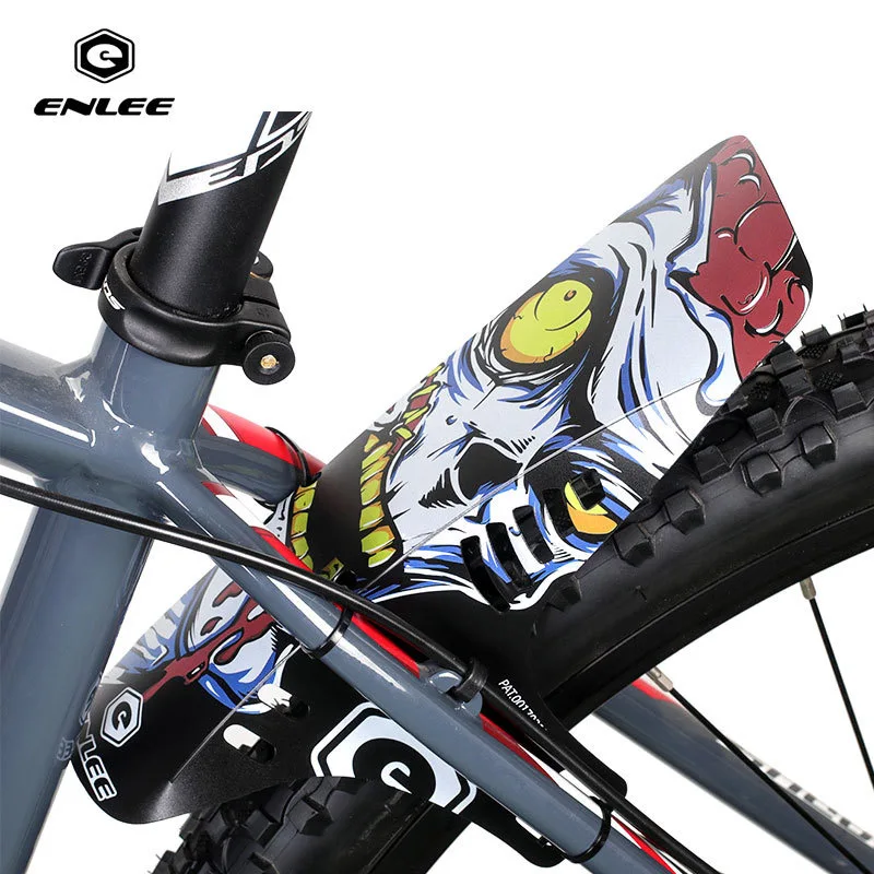 1PC ENLEE Bicycle Fender Front/Rear Tire Wheel Universal Mudguard MTB Road Bike Wings Mud Guard Cycling Accessories Bike Fenders