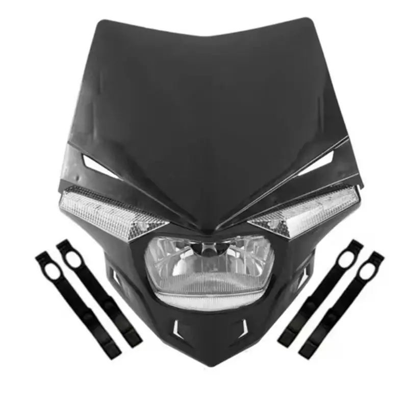 A13F-Dirt Bike Motorcycle Headlight Hood Headlight Assembly For  EXC SX SXF EXC MX SMR