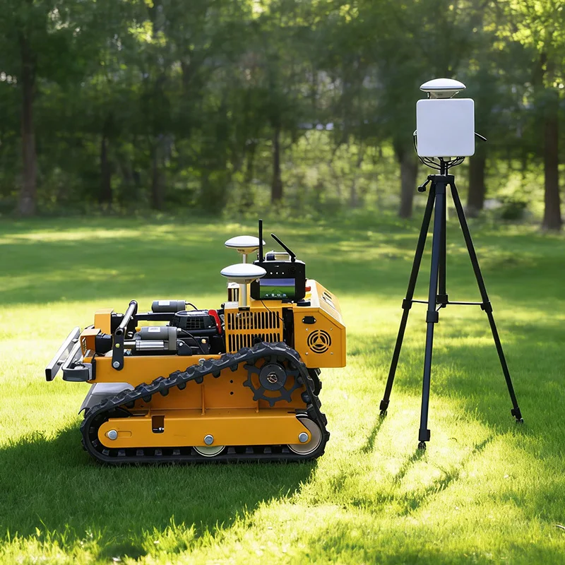 

Customized Cordless Lawn Mower Snow Blower Remote Control All-Terrain Self-Propelled Four-Stroke Cycle for Garden Care