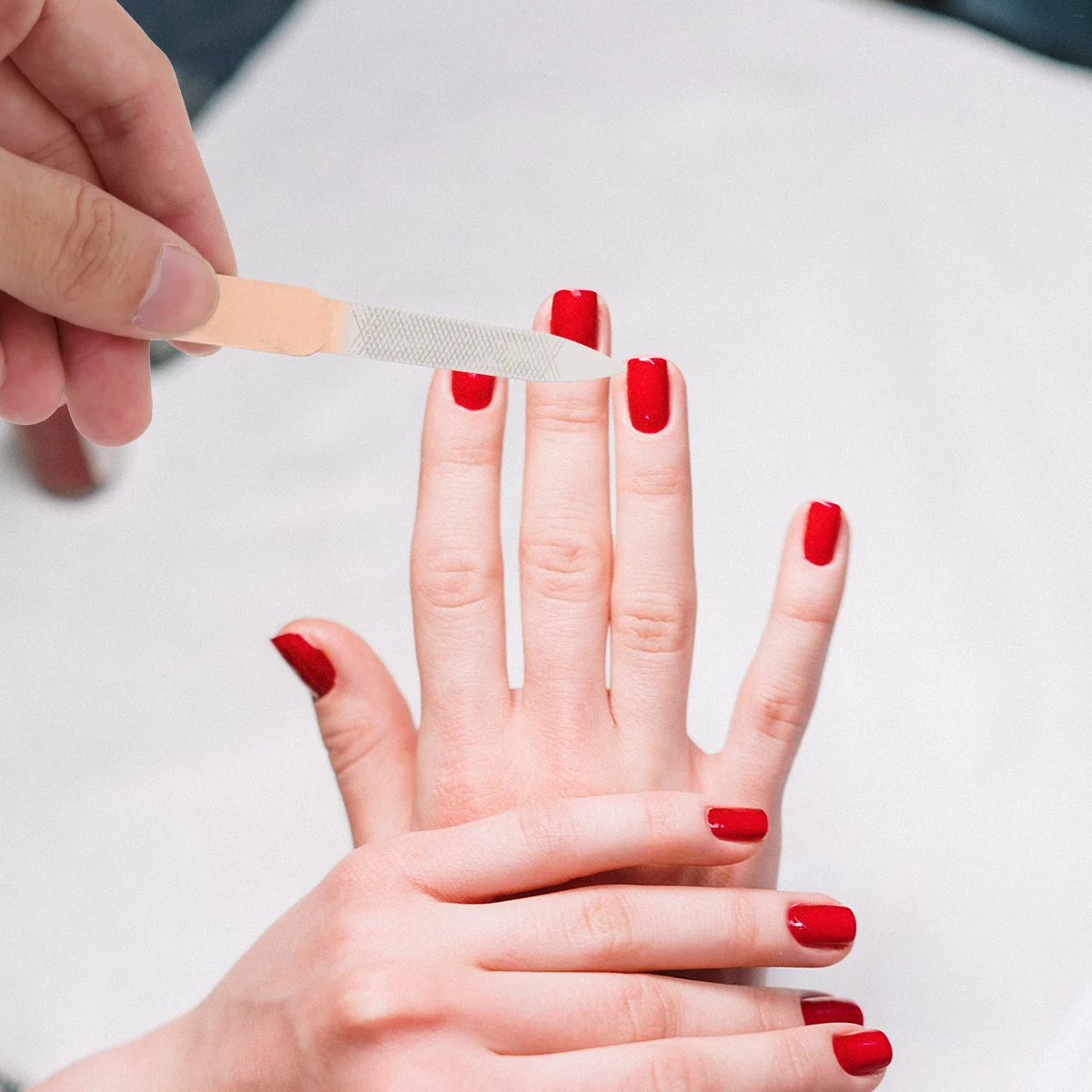 

Stainless Steel Nail Cutter Kit Rose Gold Portable Manicure File Eyebrow Tweezer Beauty Scissors Set For Travel Home Nail