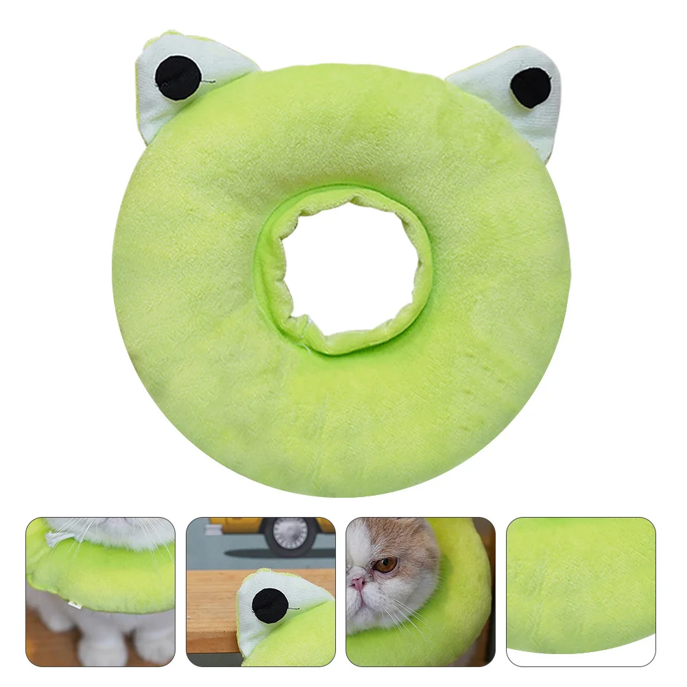 

1pc Cat Recovery Collar Adjustable Protective Collar For Cats Sterilizine Pet Shield Neck Circle Kitten Accessory Pet Supply