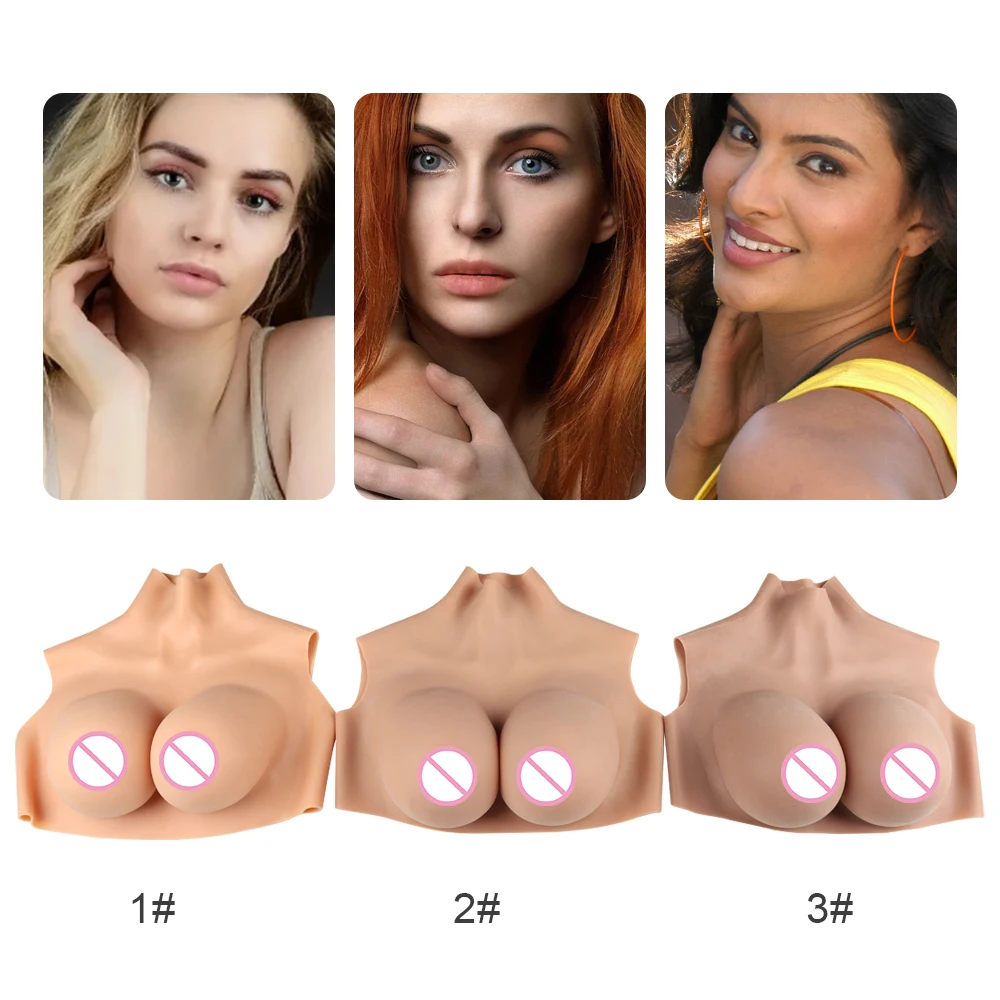 KnowU - Ultra Thin Ultra Light Fake Breasts, Big Breast Women, Silicone Breasts, Transgender, Drag Queen, Breast Shaking,Cosplay