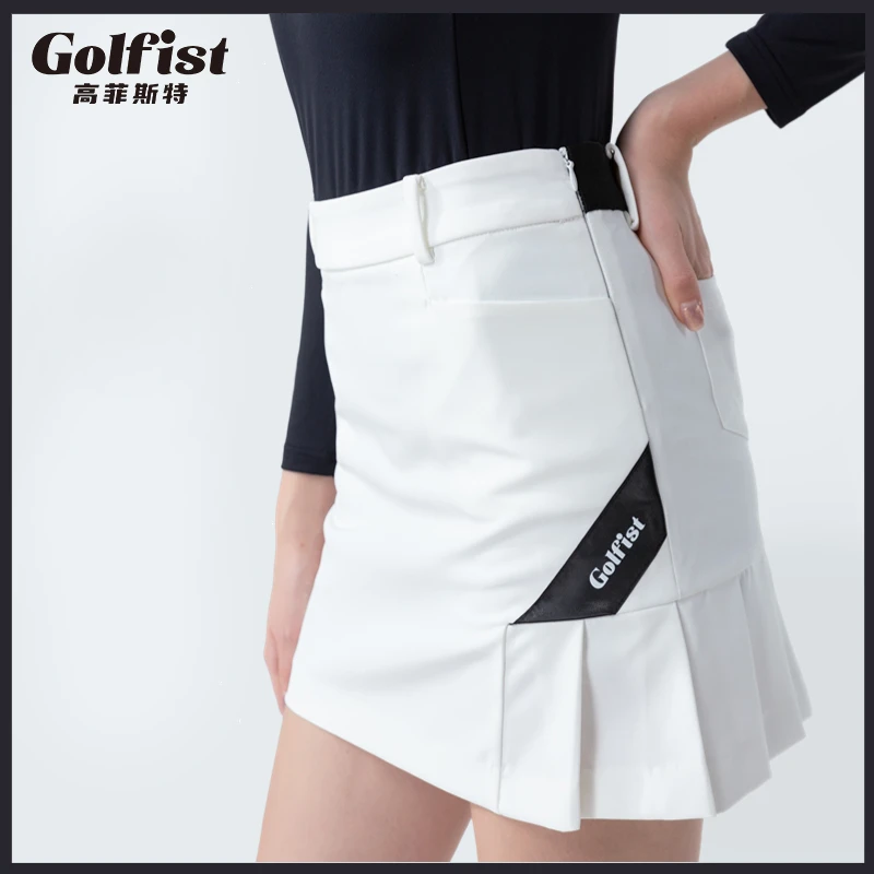 High Quantity Short Skirt for Women Slim Fit High Waist Side Pleated Skirt Gym Fitness Running Golf Short Skirt