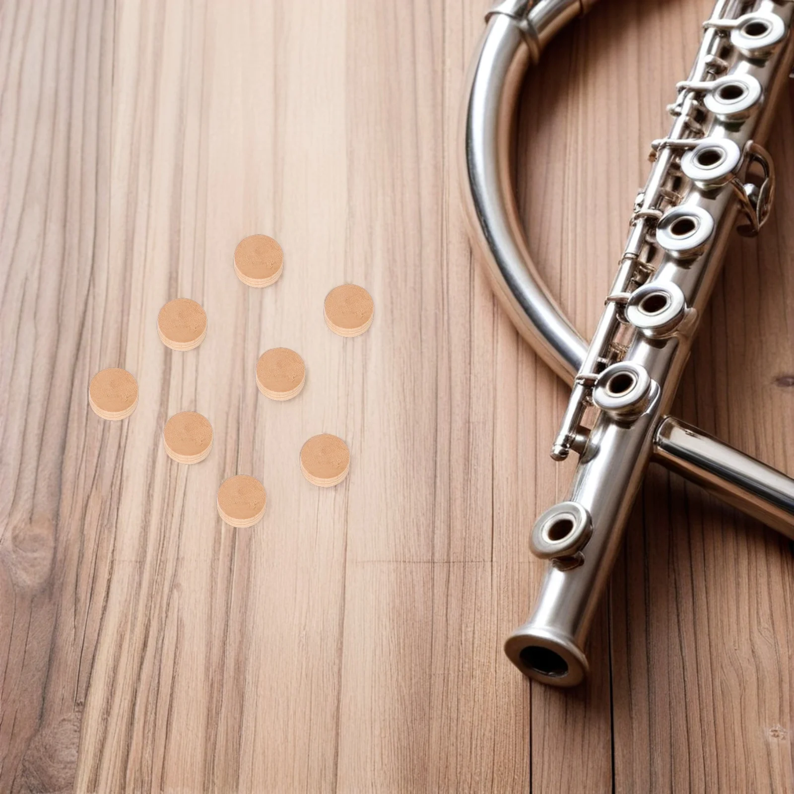 15 قطعة من فلين صمام البصق الترومبون - وسادات بديلة لمفتاح المياه من الدرجة الاحترافية - فلين مقاوم للتآكل لأداة موثوقة