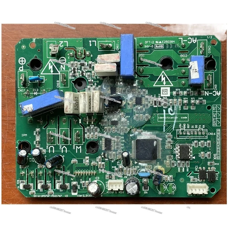 AUX Air Conditioner Board, SX-W-UPD76F-PS21767, SX-W-BLDC64M02-D Part SX-W-UPD76F-FSBB30CH60