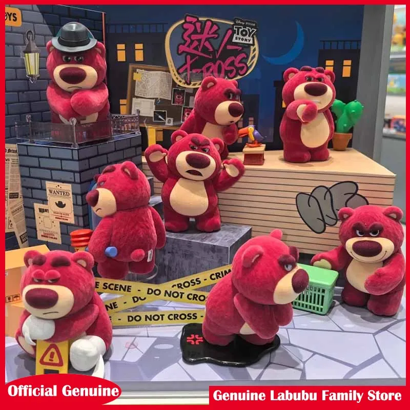 

Оригинальная серия Lotso Charming Big Boss, слепая коробка, загадочная коробка, клубничный медведь 3,0, аниме-фигурка, декор, коллекция, кавайные подарки