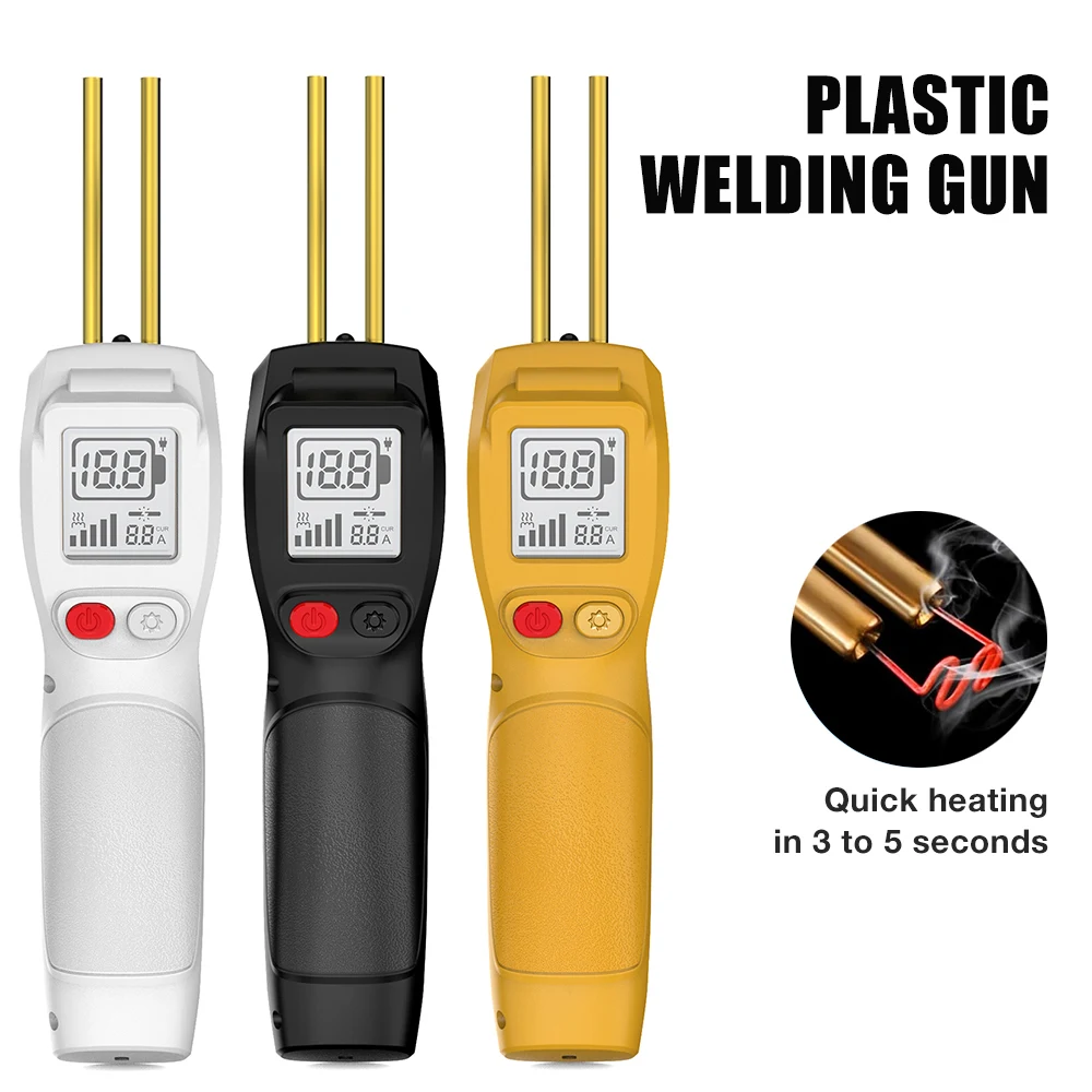 New 500W Plastic Welding Gun Handheld Wireless Welding Torch Automatically Soldering Gun Welder Repair Tool Kits Rechargeable