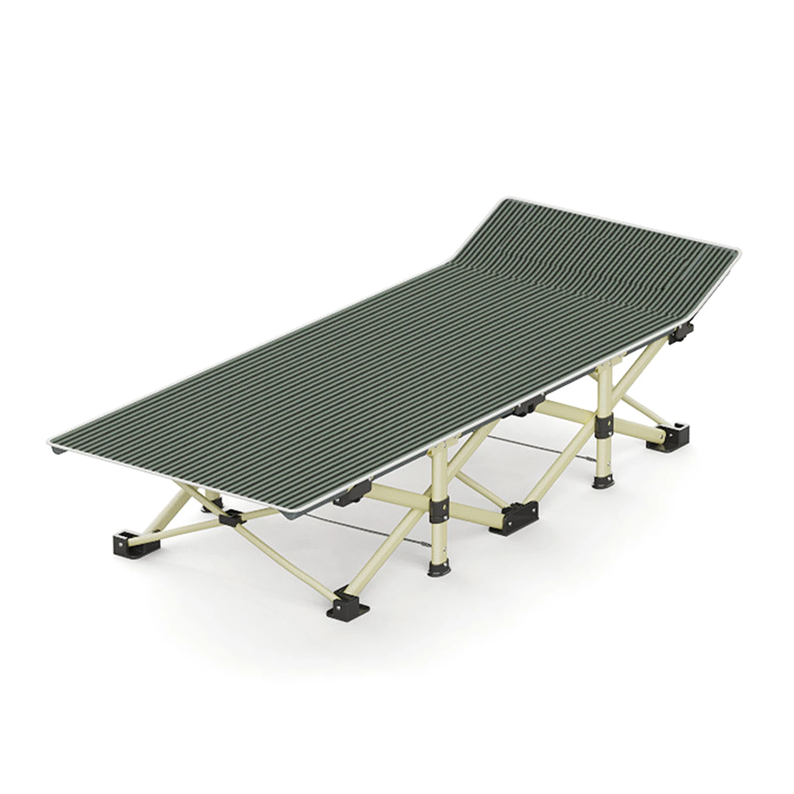 Folding Camping Cots Portable Sleeping Cot 10 Feet Camping Bed for Outdoor Travel Camping