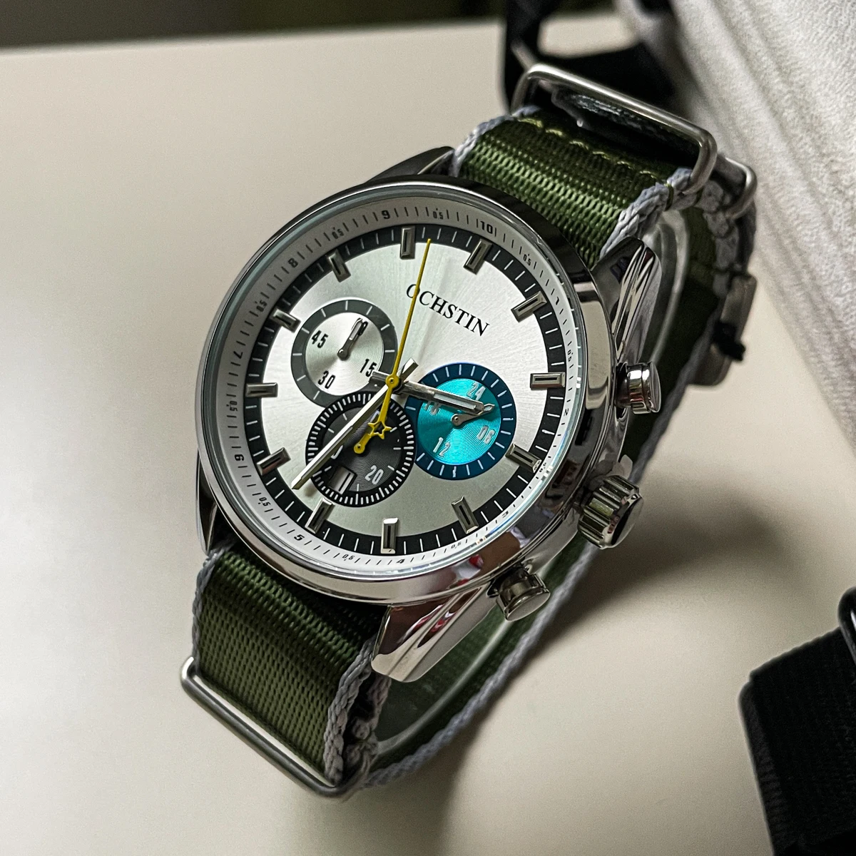 

CILOA large dial multifunctional watch men's 2025 new sports men's high-end men's casual high-quality gift quartz watch