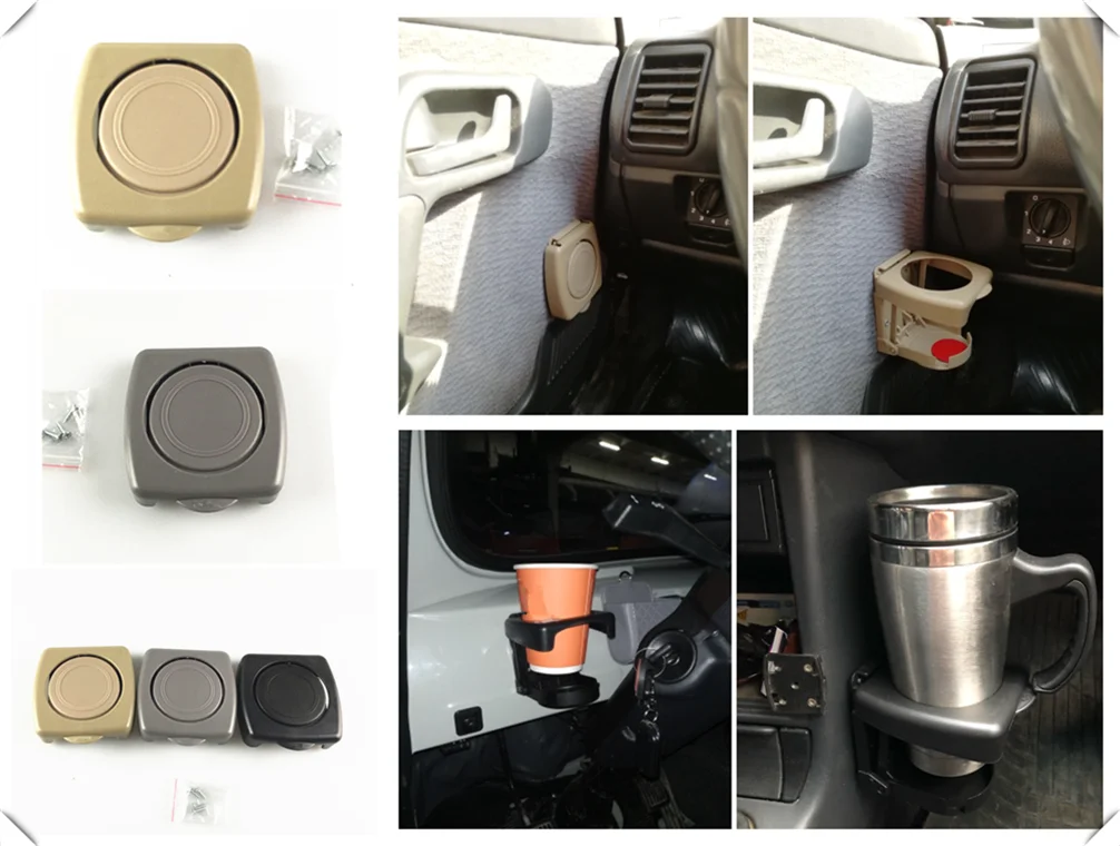 Universal Car accessories Foldable Drink bottle Cup holder for Subaru Legacy Impreza Crosstrek BRZ VIZIV-7 Levorg