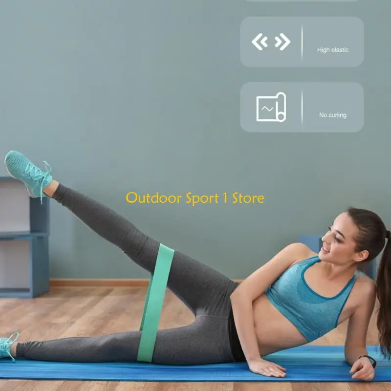 

A0KA 6 Pcs Exercise Bands Resistance Bands Elastic Workout Bands Fitness Bands