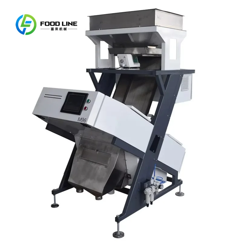 Customized Grain Color Sorter Visual Screening Separator for Grain Rice Nut Agricultural Industrial Wheat Seed Grading Machine