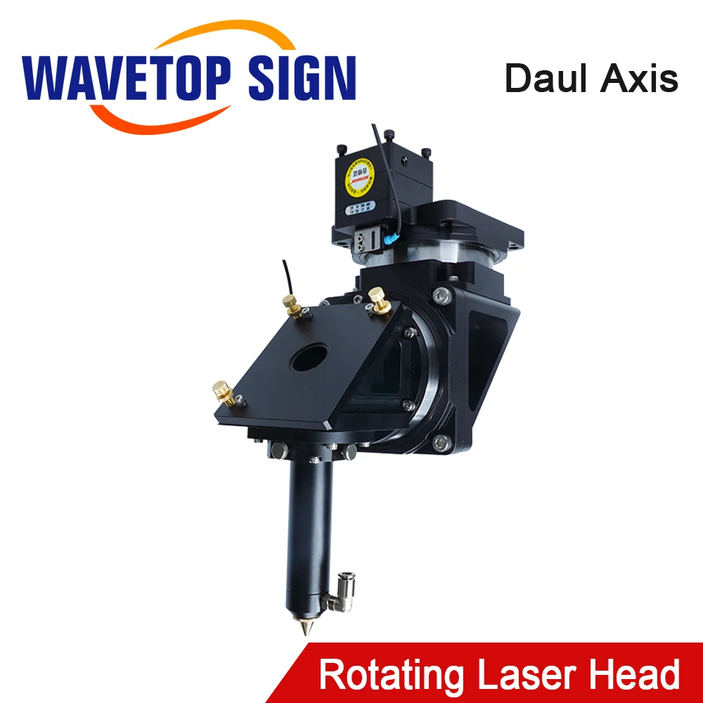 

Вращающаяся лазерная головка WaveTopSign с двумя осями, фокусирующая линза 25x50.8мм, отражающее зеркало 30x3мм для лазерного станка для резки