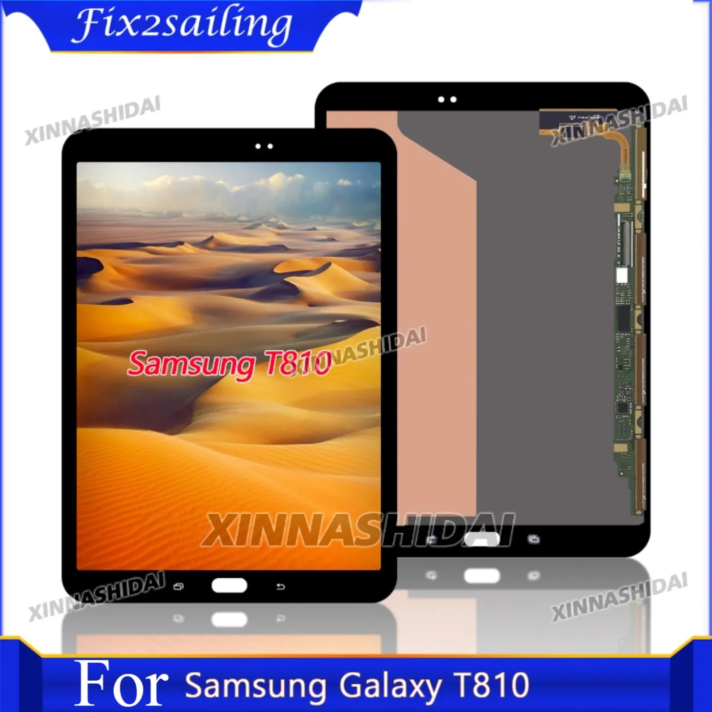 

Новый ЖК-дисплей для Samsung Galaxy Tab T810, сенсорный экран, дигитайзер, сенсорная панель, запасные части для замены