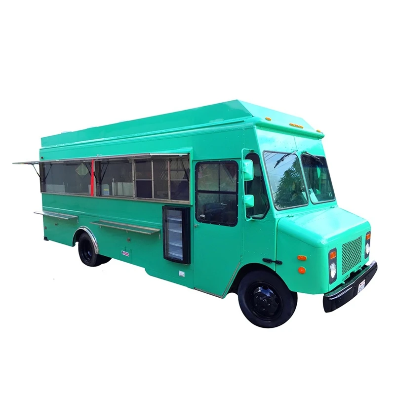 Hot Selling Coffee Vending Panini Chinese Food Van Rolling Cart Vintage Usa Trailer Food Truck Used Sale