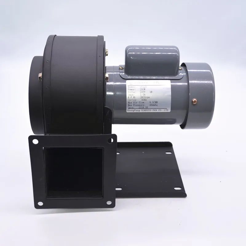 Centrifugal fan CY125 oven drying tunnel 200W high temperature heat insulation pure copper duct fan CY150
