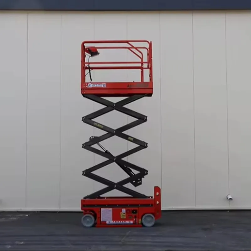 4M-18M Semi-Automatic Hydraulic Scissor Lifting Platform Easy to Use Factory Direct Supply for Construction Engineering view 3