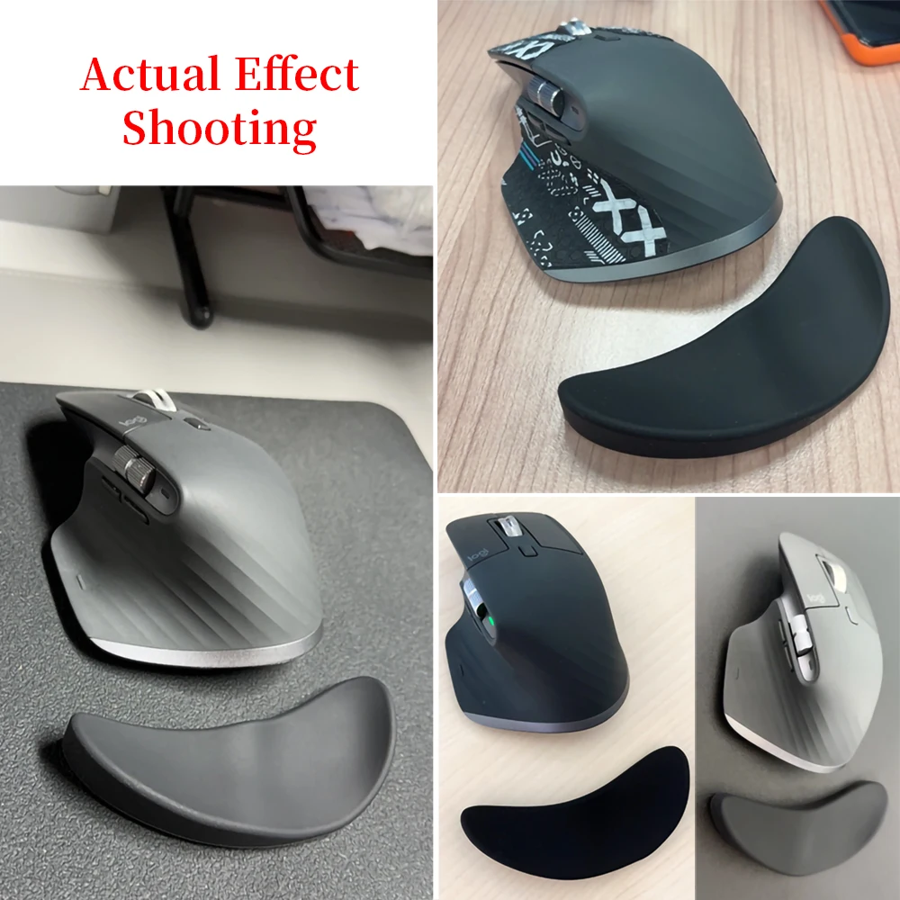 Tappetino in silicone per polso mouse per mano sinistra per Logech MX Master 3S Tappetino di supporto per protezione da polso Palmar Pad 7 Tappetino in silicone per polso mouse per mano sinistra per Logech MX Master 3S Tappetino di supporto per protezione da polso Palmar Pad 7