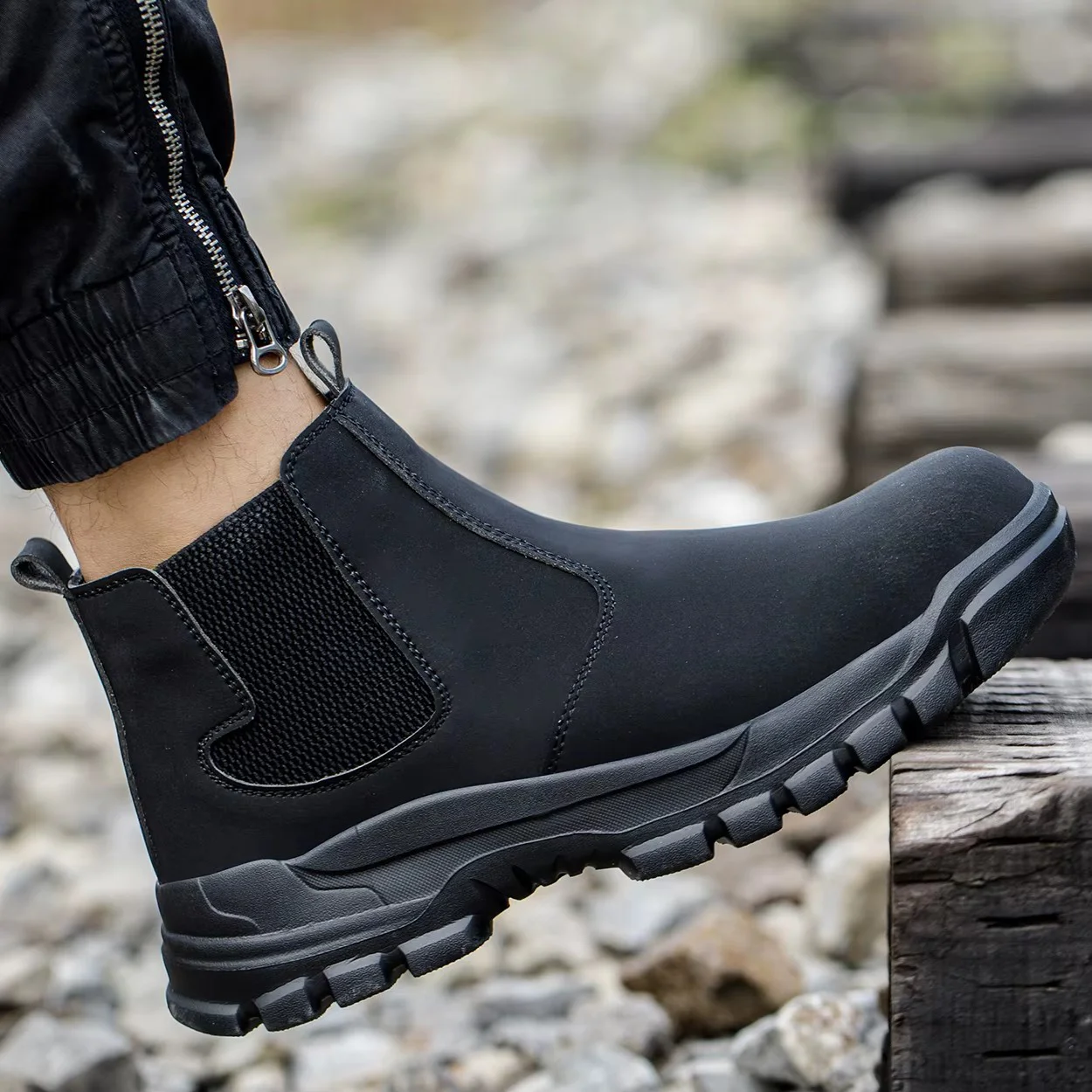 กันน้ําผู้ชายความปลอดภัยรองเท้ - Work Boot Steel Toe บทวิจารณ์และราคา